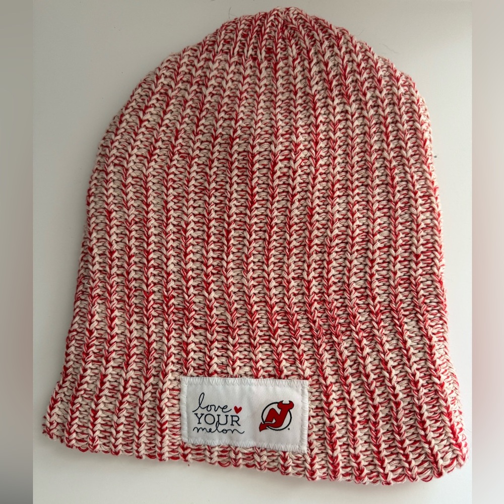 New Jersey Devils Love Your Melon Beanie